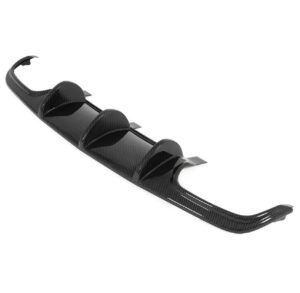 Rear Bumper Diffuser Carbon Fiber Printing For 08-11 Mercedes Benz W204 C-Class - Image 4