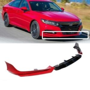 Red Front Bumper Lip Splitter Kit YF Style For 2018-2020 Honda Accord San Marino - Image 2