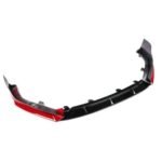 Red Front Bumper Lip Splitter Kit YF Style For 2018-2020 Honda Accord San Marino