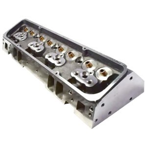 Revolution Bare Cylinder Head A64205; 205cc Aluminum 64cc Angle Plugs for SBC