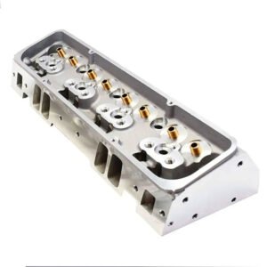Revolution Bare Cylinder Head S64205; 205cc Aluminum 64cc Straight Plug for SBC