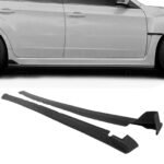 [SASA] Made for 08-14 Subaru Impreza WRX STI PU Bumper Side Skirts Lip Spoiler