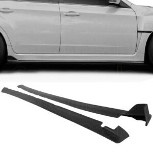 [SASA] Made for 08-14 Subaru Impreza WRX STI PU Bumper Side Skirts Lip Spoiler