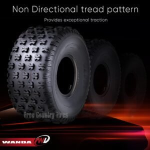 SET 2 WANDA ATV UTV Tire 25x12-9 305/65-9 4PR HIGH LOAD - Image 3
