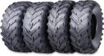 Set 4 UTV ATV Tires 26x9-12 26x9x12 Front 26x11-12 26x11x12 Rear 10275/10276 Mud