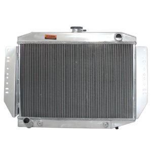 SPAWON Aluminum Radiator Fit Jeep Cherokee 6.6L 1972-1979 4Rows AT MT 441