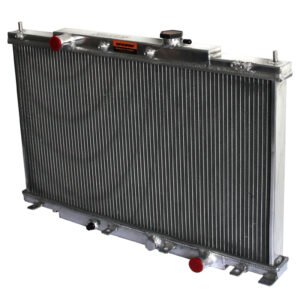 SPAWON Aluminum Radiator For Honda CRV Element 2.4L L4 2002-2006 2 Row MT 2443 - Image 2