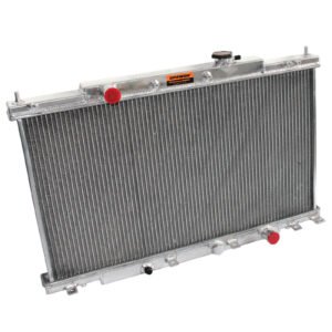 SPAWON Aluminum Radiator For Honda CRV Element 2.4L L4 2002-2006 2 Row MT 2443 - Image 4