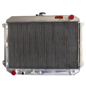 SPAWON Fit Mazda 1986-1993 1982-1984 B2000 B2200 AT MT 2.2L L4 Aluminum Radiator