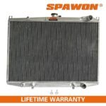 SPAWON Radiator For Nissan Pickup Pathfinder D21 1986-1997 3.0L V6 2.4L L4 AT MT