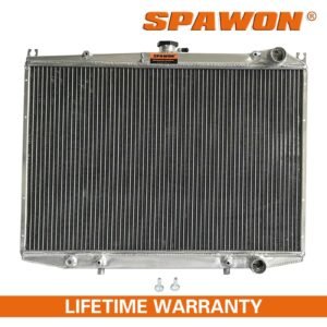 SPAWON Radiator For Nissan Pickup Pathfinder D21 1986-1997 3.0L V6 2.4L L4 AT MT