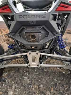 Trinity Racing RZR Pro R Center Exit Slip On Stainless Steel Exhaust TR-4185S - Image 3