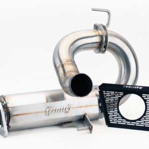 Trinity Racing RZR Pro R Center Exit Slip On Stainless Steel Exhaust TR-4185S
