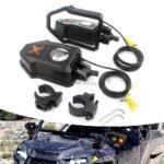 UTV Rear Side View Mirror w/LED Light for 1.85" Roll Cage Bar Can-Am Maverick X3