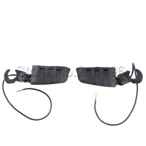 UTV Rear View Side Mirrors Kit with LED Rock Light for Polaris RZR for Can-Am - Image 4