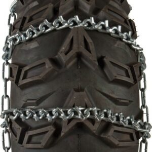 V BAR 26x12-12 ATV TIRE CHAINS UTV SNOW ICE 26x10-12 27x12-12