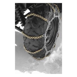 V-Bar Tire Chains, Pair - 8 V-Bars / row - Small QuadBoss 563554