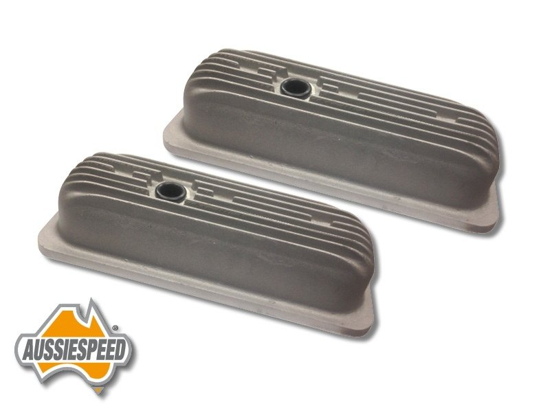 Valve covers tall New 4.3 Chevy V6 will clear roller rockers 262 v-6 Vortec Blac - Image 4