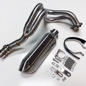 Whole Exhaust System Header Pipe Muffler for Kawasaki Ninja 650 Z650 2017-2023