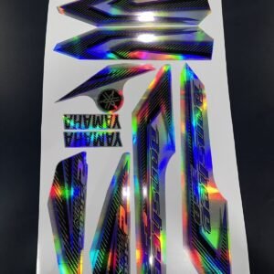 yamaha banshee full graphics decals kit 2006 . THICK AND HIGH GLOSS. HOLOGRAPHIC