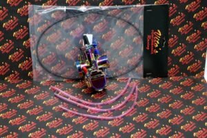 Yamaha Blaster 28MM 28PWK Larger Carb Carburetor Kit + Vito's Cable TITANIUM - Image 3