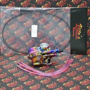 Yamaha Blaster 28MM 28PWK Larger Carb Carburetor Kit + Vito's Cable TITANIUM