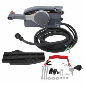 Yamaha Outboard Side Remote Control Box10Pins Push to open Throttle 703-48205-23