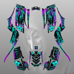 Yamaha Raptor 660-660R 2001-2005 full graphics kit sticker decals