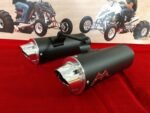Yamaha Raptor 660 Monster Pipe Dual Exhaust System MonsterPipe YFM660r