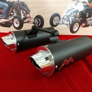 Yamaha Raptor 660 Monster Pipe Dual Exhaust System MonsterPipe YFM660r
