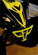 Yamaha Raptor 700 Grab Bar Bumper , 06-2024 Powdercoated Chartreuse Sherbert
