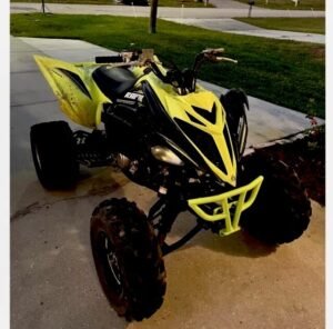 Yamaha Raptor 700 Grab Bar Bumper , 06-2024 Powdercoated Chartreuse Sherbert - Image 4