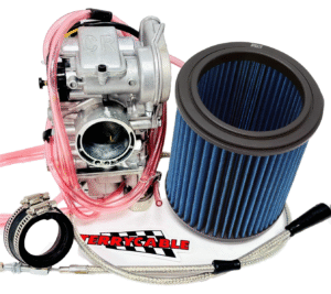 YFZ450 YFZ 450 Carb Kit Complete Aftermarket Replacement Carburetor Filter Cable - Image 3