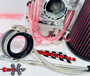 YFZ450 YFZ 450 Carb Kit Complete Aftermarket Replacement Carburetor Filter Cable - Image 4
