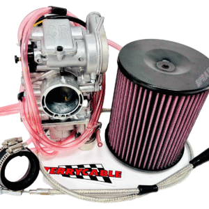 YFZ450 YFZ 450 Carb Kit Complete Aftermarket Replacement Carburetor Filter Cable